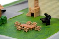Rychle a zběsile Nanodiorama Dominikův dům s autíčky